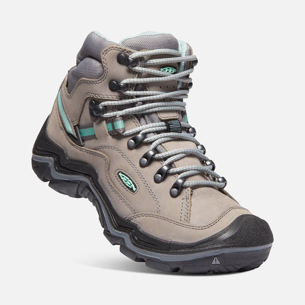 Keen Vandringskängor Dam Grå - Durand Ii Waterproof - 390846TDR
